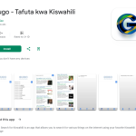 Gugo - Tafuta kwa Kiswahili